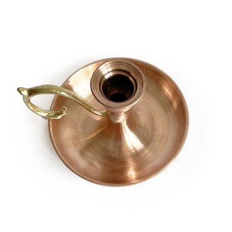 Shark Anatolia Alem Bakır Mumluk Şamdan Skoç - 10