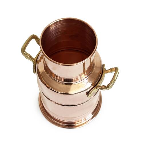 Shark Anatolia Armağan Bakır Vazo 18 cm - 6