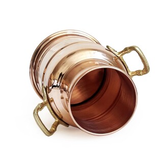 Shark Anatolia Armağan Bakır Vazo 18 cm - 8