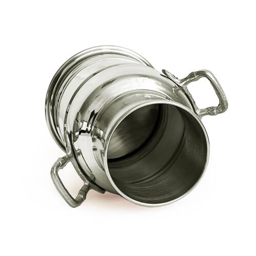 Shark Anatolia Armağan Bakır Vazo 18 cm Nikel - 8