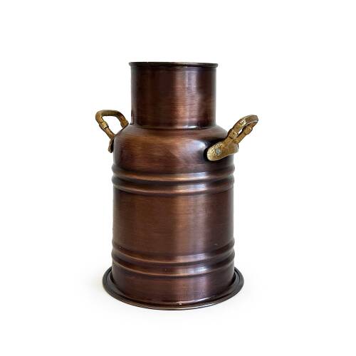 Shark Anatolia Armağan Bakır Vazo 18 cm Oksit - 3