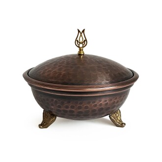 Shark Anatolia Ayaklı Defne Bakır Şekerlik Oksit - 3