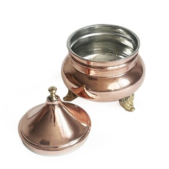 Shark Anatolia Ayaklı Kafkas Bakır Şekerlik - 6