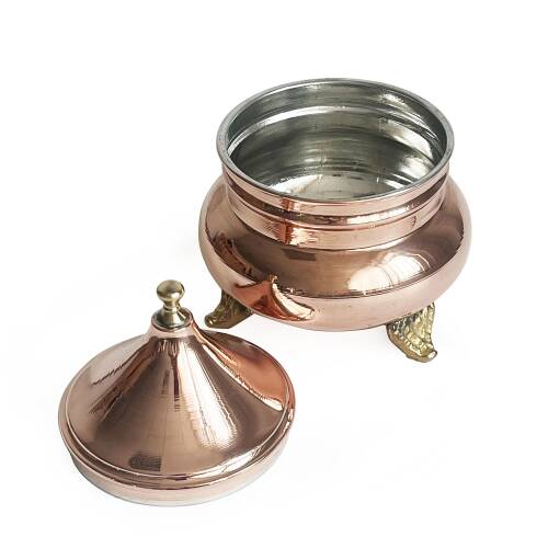 Shark Anatolia Ayaklı Kafkas Bakır Şekerlik - 6