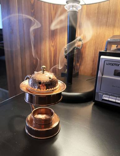 Authentic Aromatherapy Steamer Incense with Burner - 2