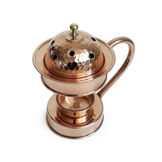 Shark Anatolia Bakır Buhurdanlık Ayaklı Tütsülük Aromaterapi - 3