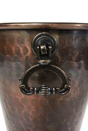 Shark Anatolia Adalı Bakır Buz Kovası Antik 15cm - 7