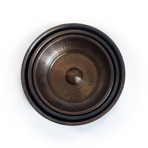 Shark Anatolia Bakır Hamam Tası Oksit - 10