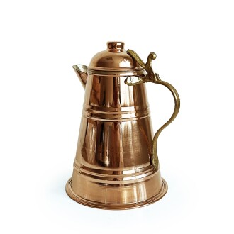 Shark Anatolia Bakır Kervan Sütlük 1 Litre - 4