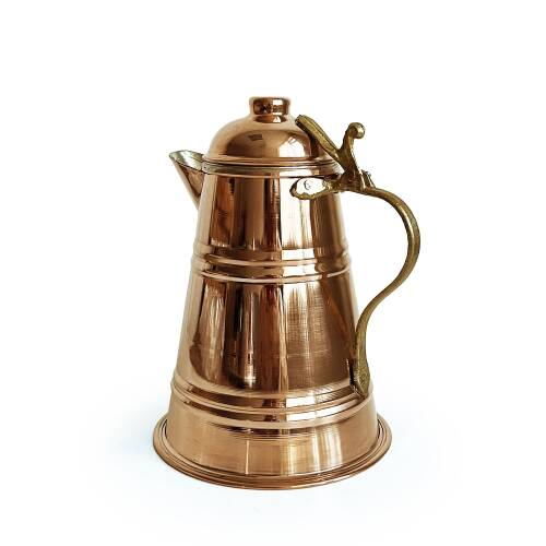 Shark Anatolia Bakır Kervan Sütlük 1 Litre - 4