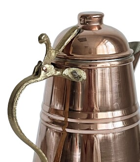 Shark Anatolia Bakır Kervan Sütlük 1 Litre - 8