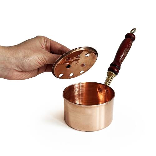 Shark Anatolia Bakır Klasik Gezdirme Saplı Tütsülük - 2