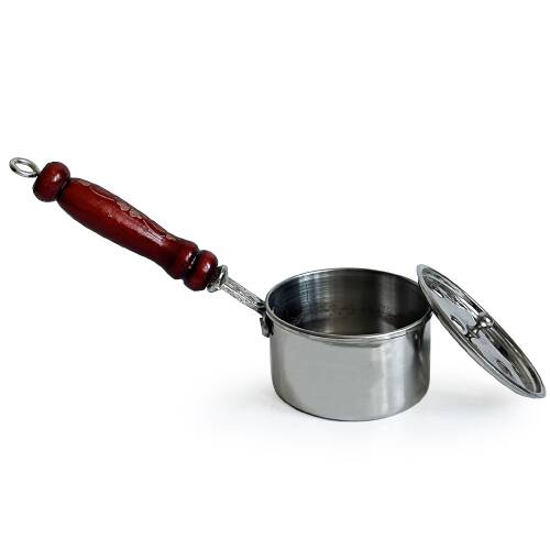 Shark Anatolia Bakır Klasik Gezdirme Saplı Tütsülük Nikel Kaplama - 8