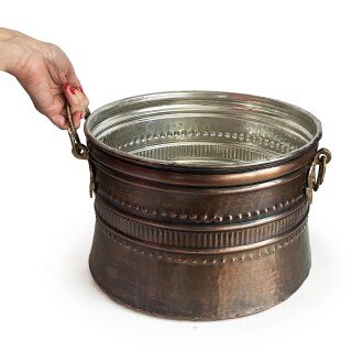 Shark Anatolia Bakır Köpük Kazanı 30 cm Oksit - 3