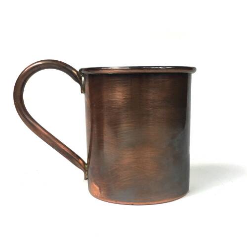 Shark Anatolia Bakır Kupa Bardak Mug - 4