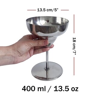 Shark Anatolia Bakır Margarita Kadeh Nikel 400 ml - 4