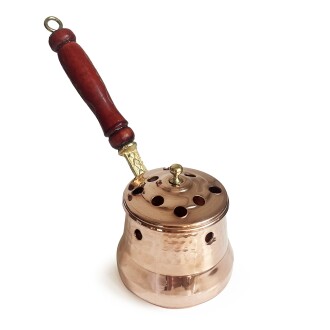 Shark Anatolia Bakır Otantik Gezdirme Saplı Tütsülük - 2