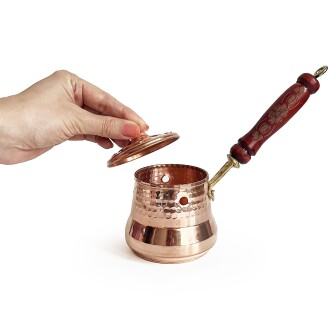 Shark Anatolia Bakır Otantik Gezdirme Saplı Tütsülük - 5