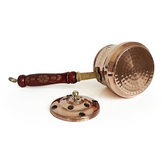 Shark Anatolia Bakır Otantik Gezdirme Saplı Tütsülük - 8