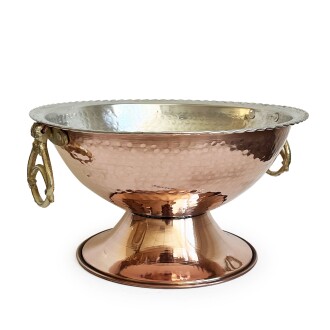 Shark Anatolia Bakır Punch Şerbet Kasesi 27cm - 2