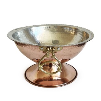 Shark Anatolia Bakır Punch Şerbet Kasesi 27cm - 7