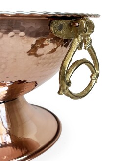 Shark Anatolia Bakır Punch Şerbet Kasesi 27cm - 9