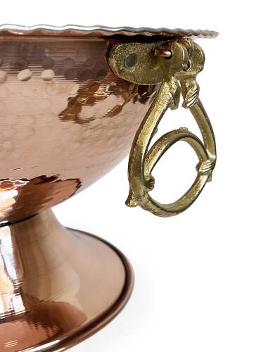 Shark Anatolia Bakır Punch Şerbet Kasesi 27cm - 9