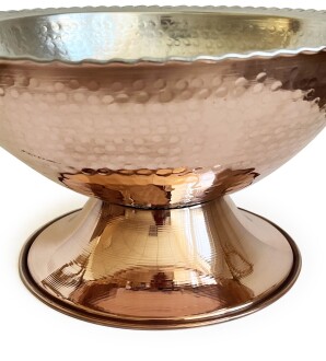 Shark Anatolia Bakır Punch Şerbet Kasesi 27cm - 10