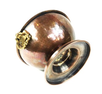 Shark Anatolia Bakır Punch Şerbet Kasesi Antik Oksit 27cm - 6