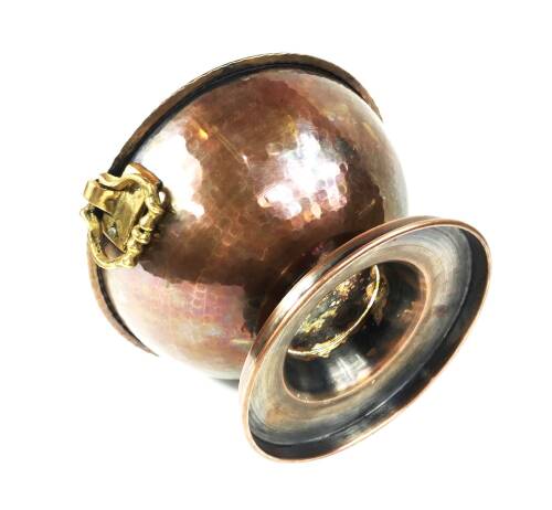 Shark Anatolia Bakır Punch Şerbet Kasesi Antik Oksit 27cm - 6