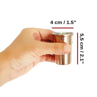 Shark Anatolia Bakır Shot Bardağı 30ml - 2