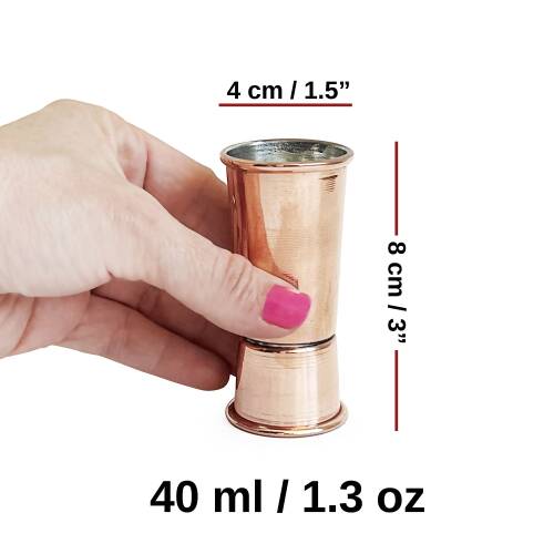 Shark Anatolia Bakır Shot Bardağı 40ml - 4