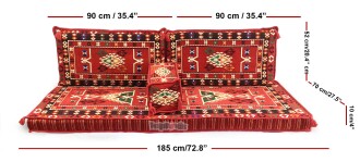 Shark Anatolia Belkıs İkili Şark Köşesi Sedir Takımı - 3