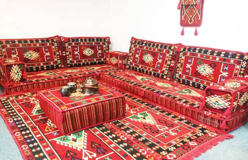 Shark Anatolia Belkıs İkili Şark Köşesi Sedir Takımı - 5