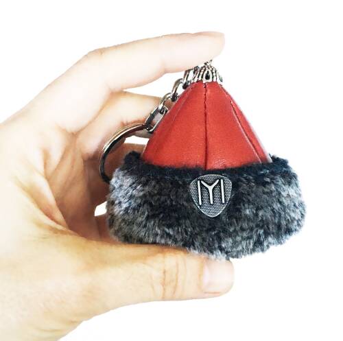 Shark Anatolia Börk Anahtarlık Kırmızı - 3