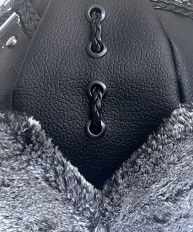 Shark Anatolia Börk Şapka Asimetrik Siyah - 6