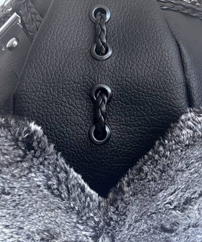 Shark Anatolia Börk Şapka Asimetrik Siyah - 6