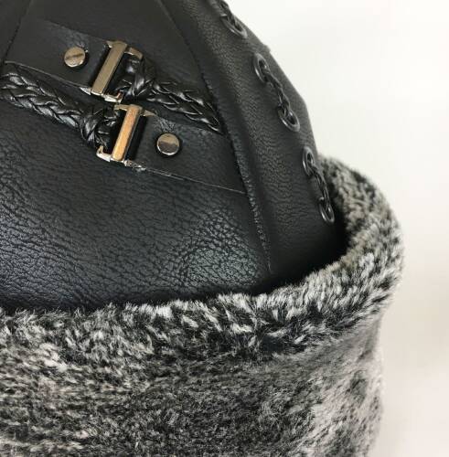 Shark Anatolia Börk Şapka Asimetrik Siyah - 8