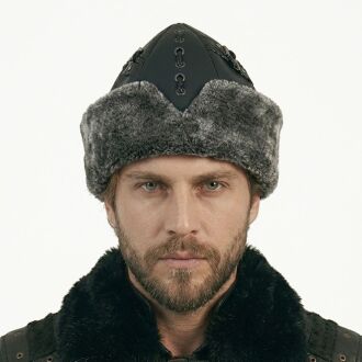 Shark Anatolia Börk Şapka Asimetrik Siyah 