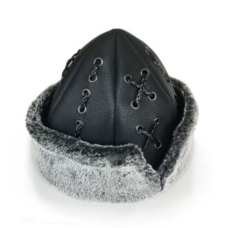 Shark Anatolia Börk Şapka Çapraz Dikiş Siyah - 4