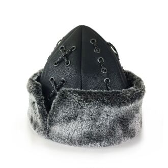 Shark Anatolia Börk Şapka Çapraz Dikiş Siyah - 6