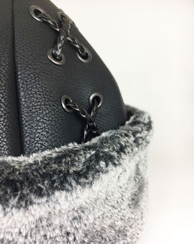 Shark Anatolia Börk Şapka Çapraz Dikiş Siyah - 10