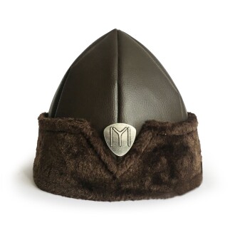 Shark Anatolia Börk Şapka Dikişli Kahverengi 