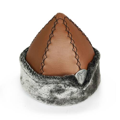 Shark Anatolia Börk Şapka Dikişli Kahverengi - 3