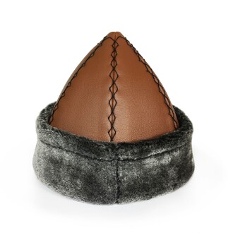 Shark Anatolia Börk Şapka Dikişli Kahverengi - 5