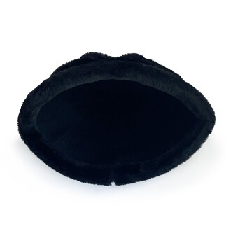 Shark Anatolia Börk Şapka Dikişli Siyah Kürk - 6