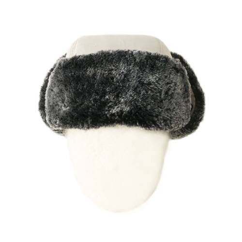 Shark Anatolia Çıkarılabilir Maskeli Pilot Kürklü Şapka Açık Krem - 10