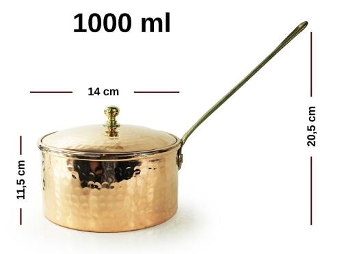 Shark Anatolia Dalyan El Dövmesi Bakır Kapaklı Sosluk 14cm - 3