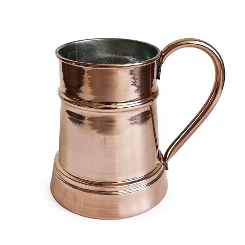 Shark Anatolia Debito Bakır Kupa Bardak Mug - 2