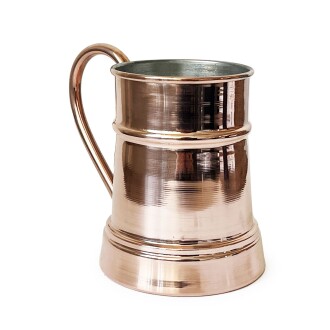 Shark Anatolia Debito Bakır Kupa Bardak Mug - 6